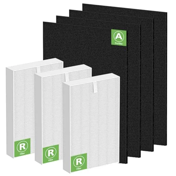 3 Pack HPA300 Filter R Replacement for Honeywell Air Purifier HPA300 Series