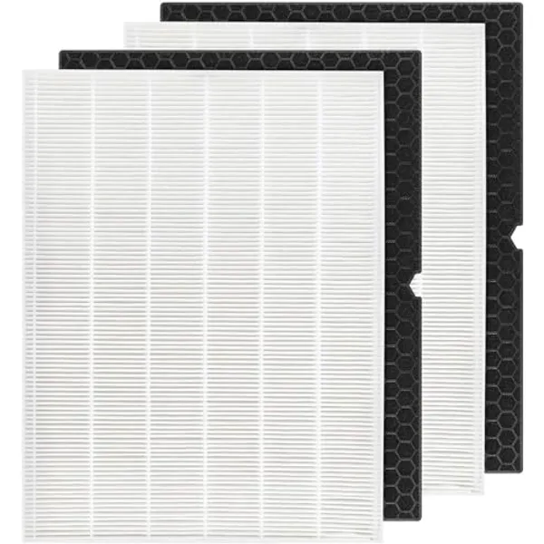 116130 Filter H For Winix 5500-2 Plasmawave & AM80 Air Purifier, 2+2 Pack