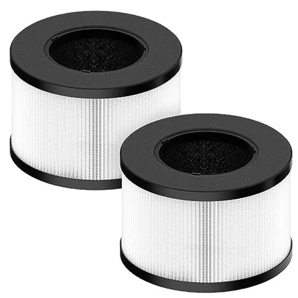 BS-03 True HEPA Replacement Filter for PARTU BS-03 HEPA Air Purifier with 3-in-1 Filtration System