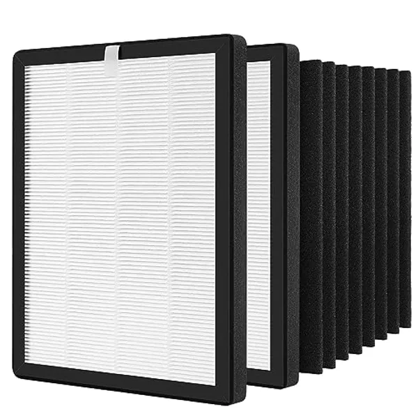 ProHEPA 9000 Filter for VEVA 9000 Replacement Filters - 2 Pack H13 Premium HEPA Replacement…