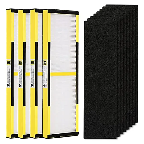 4 Pack FLT4825 Filter B Replacement For G-Guardian AC4825 Air Purifier