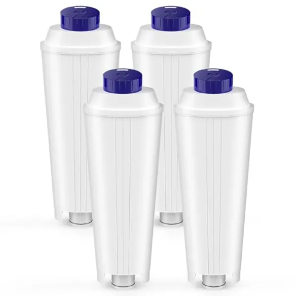 4 Pcs DLSC002 Filtres pour Delonghi Magnifica s,Dinamica,ECAM,ESAM,ETAM