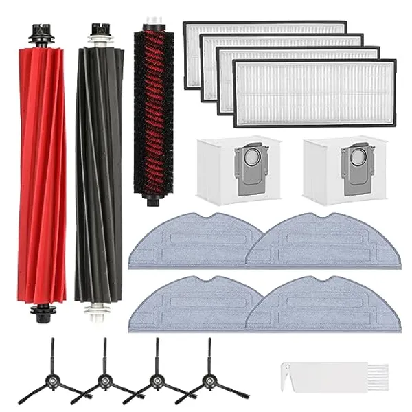 17 Pieces S8 Pro Ultra Accessories for Roborock S8 Pro Ultra Vacuum Cleaner