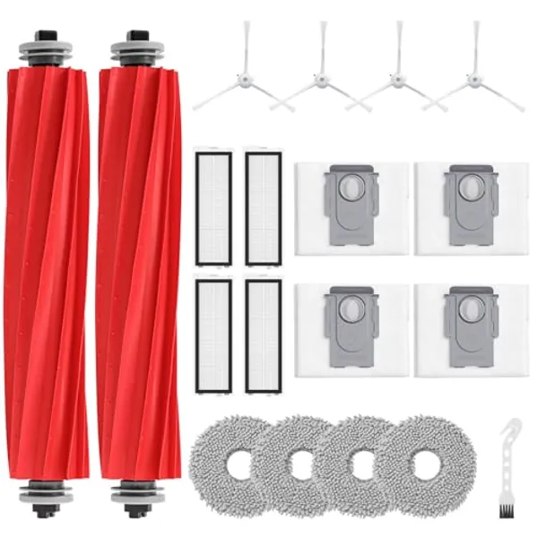 19 Pack Replacement Parts for Qrevo S/Pro/MaxV Robot Vacuum Cleaner Accessories Kit