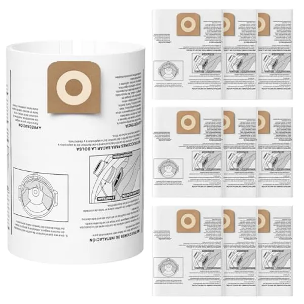 CMXZVBE38749 Dust Bags for CRAFTSMAN 16 to 20 Gallon Wet Dry Shop Vacuum