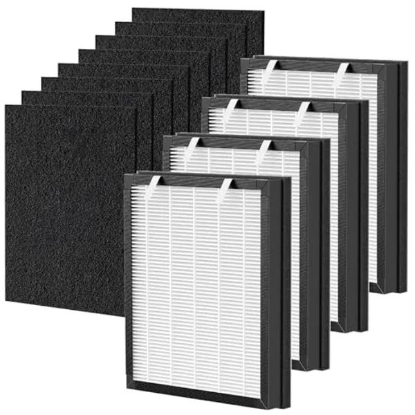 P358 Replacement Filters Compatible with HEAPETS P358 Pet Air Purifier